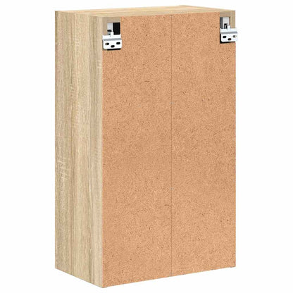 Badezimmerschrank Wandmontiert Sonoma-Eiche 39 x 23,5 x 65 cm