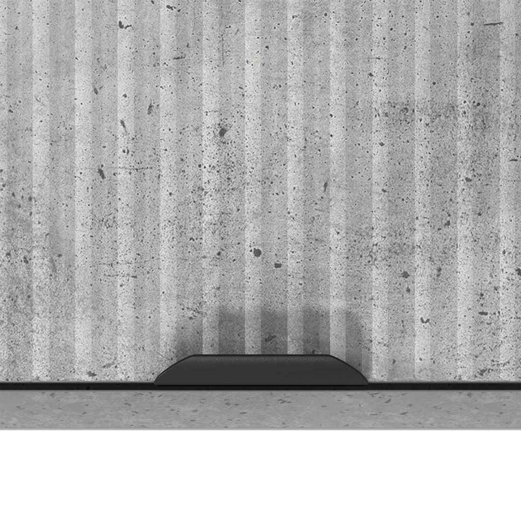 vidaXL Badezimmerschrank Wandmontiert Beton Grau 39 x 23,5 x 65 cm
