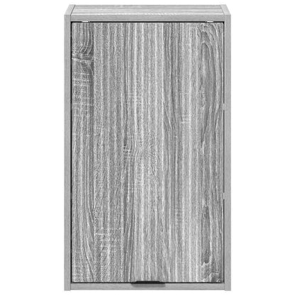 vidaXL Badezimmerschrank Wandmontiert Graues Sonoma 39 x 23,5 x 65 cm