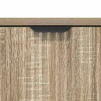 vidaXL Badezimmerschrank mit Schubladen Sonoma-Eiche 39,5 x 36 x 88 cm