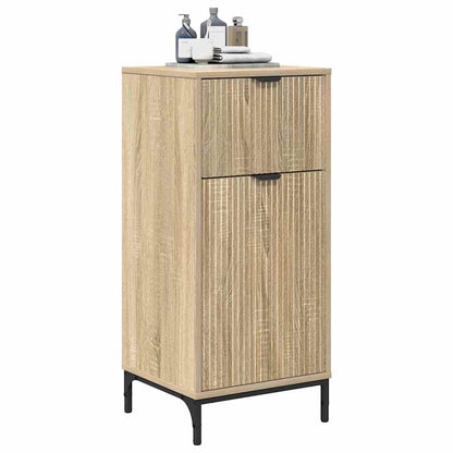 vidaXL Badezimmerschrank mit Schubladen Sonoma-Eiche 39,5 x 36 x 88 cm