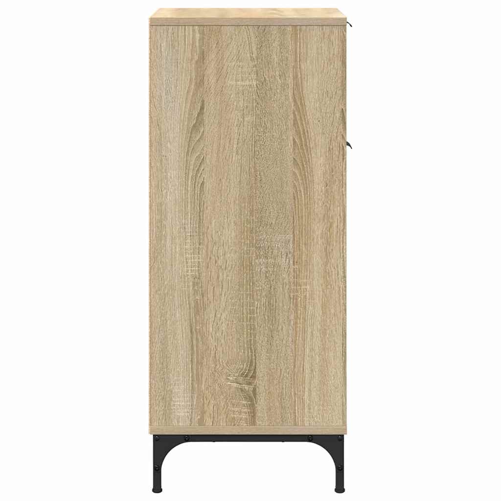 vidaXL Badezimmerschrank mit Schubladen Sonoma-Eiche 39,5 x 36 x 88 cm