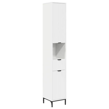 vidaXL Badezimmerschrank mit Schubladen Weiß 31,5 x 33 x 190 cm