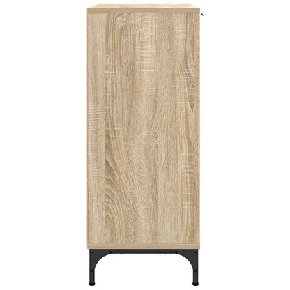 Sideboard Sonoma-Eiche 69,5 x 33 x 82 cm Holzwerkstoff