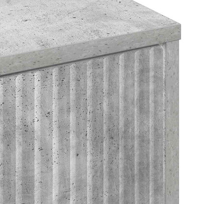 vidaXL Sideboard Beton Grau 69,5 x 33 x 82 cm Holzwerkstoff