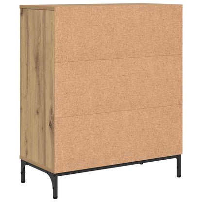 vidaXL Sideboard Artisan-Eiche 69,5 x 33 x 82 cm Holzwerkstoff