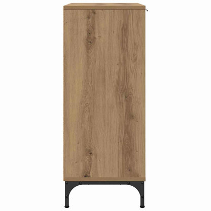 vidaXL Sideboard Artisan-Eiche 69,5 x 33 x 82 cm Holzwerkstoff