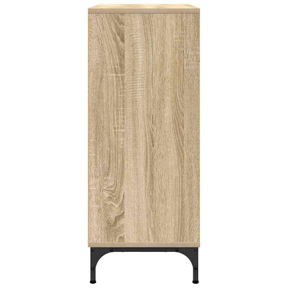 Sideboard Sonoma-Eiche 79,5 x 33 x 82 cm Holzwerkstoff