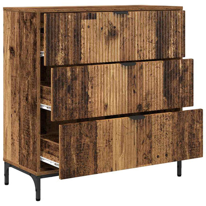 Sideboard Altholz 79,5 x 33 x 82 cm Holzwerkstoff