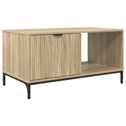 vidaXL Couchtisch Sonoma-Eiche 90 x 49 x 46 cm Holzwerkstoff