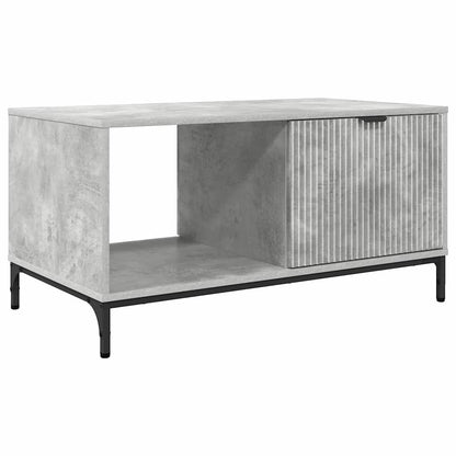 Couchtisch Beton Grau 90 x 49 x 46 cm Holzwerkstoff
