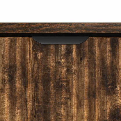 vidaXL Couchtisch Geräucherte Eiche 90 x 49 x 46 cm Holzwerkstoff