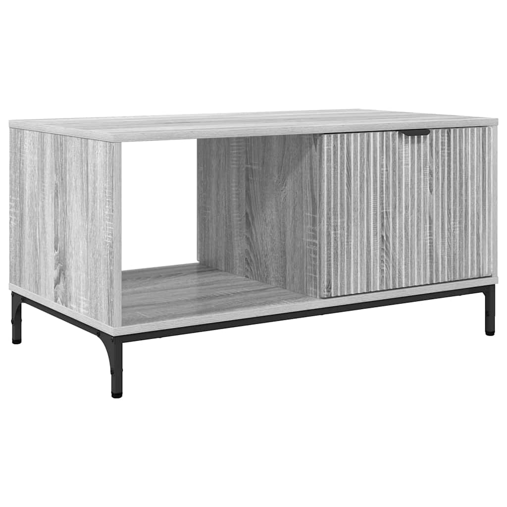 Couchtisch Graues Sonoma 90 x 49 x 46 cm Holzwerkstoff