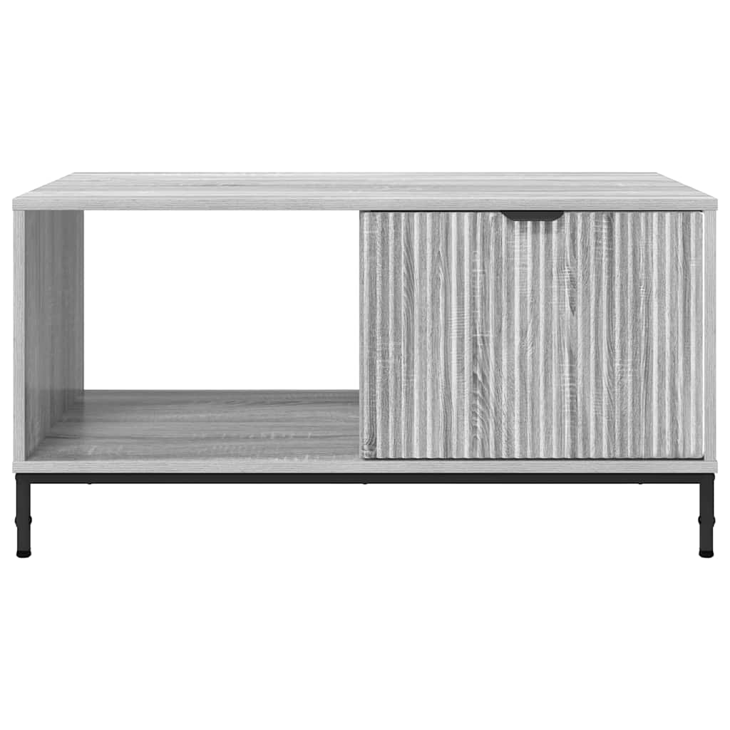Couchtisch Graues Sonoma 90 x 49 x 46 cm Holzwerkstoff