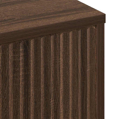 vidaXL Couchtisch Braun Eichen-Optik 90 x 49 x 46 cm Holzwerkstoff