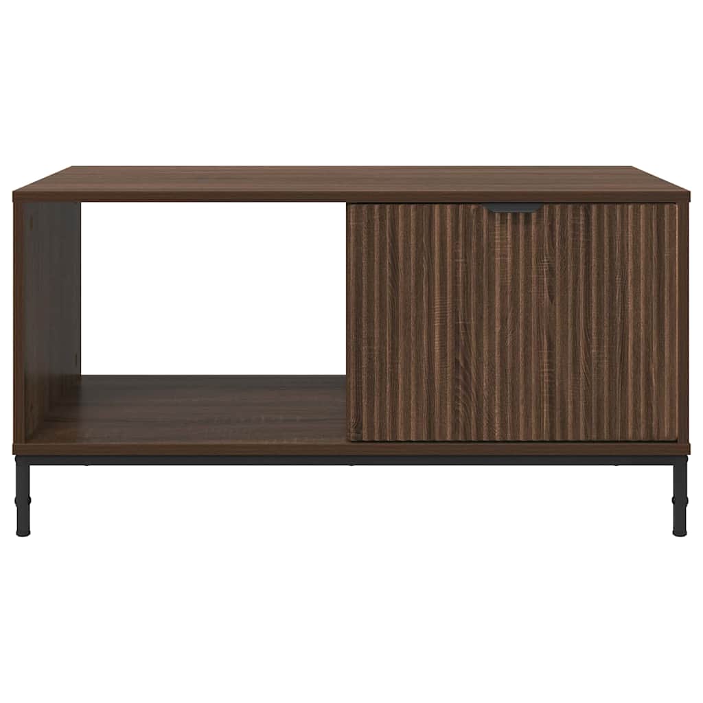 vidaXL Couchtisch Braun Eichen-Optik 90 x 49 x 46 cm Holzwerkstoff