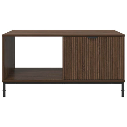 vidaXL Couchtisch Braun Eichen-Optik 90 x 49 x 46 cm Holzwerkstoff