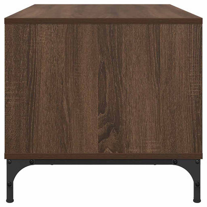 vidaXL Couchtisch Braun Eichen-Optik 90 x 49 x 46 cm Holzwerkstoff