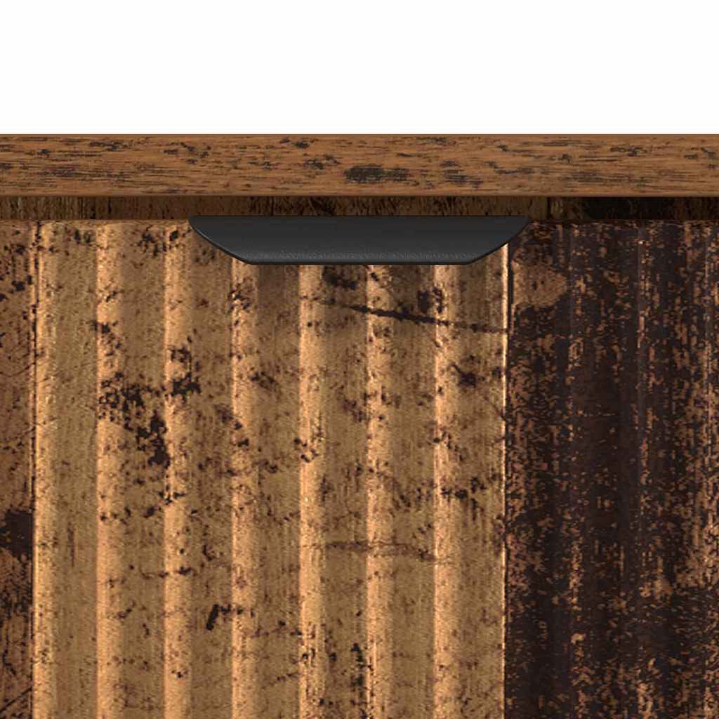 vidaXL Couchtisch mit Schubladen Altholz 90 x 49 x 46 cm Holzwerkstoff