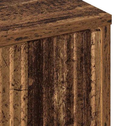 vidaXL Couchtisch mit Schubladen Altholz 90 x 49 x 46 cm Holzwerkstoff