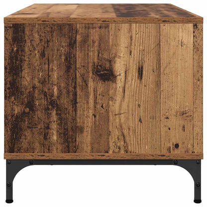 vidaXL Couchtisch mit Schubladen Altholz 90 x 49 x 46 cm Holzwerkstoff