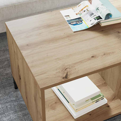 vidaXL Couchtisch Artisan-Eiche 90 x 49 x 46 cm Holzwerkstoff