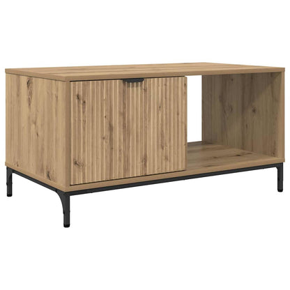 vidaXL Couchtisch Artisan-Eiche 90 x 49 x 46 cm Holzwerkstoff