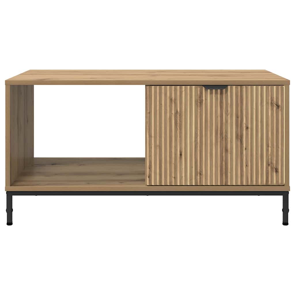 vidaXL Couchtisch Artisan-Eiche 90 x 49 x 46 cm Holzwerkstoff