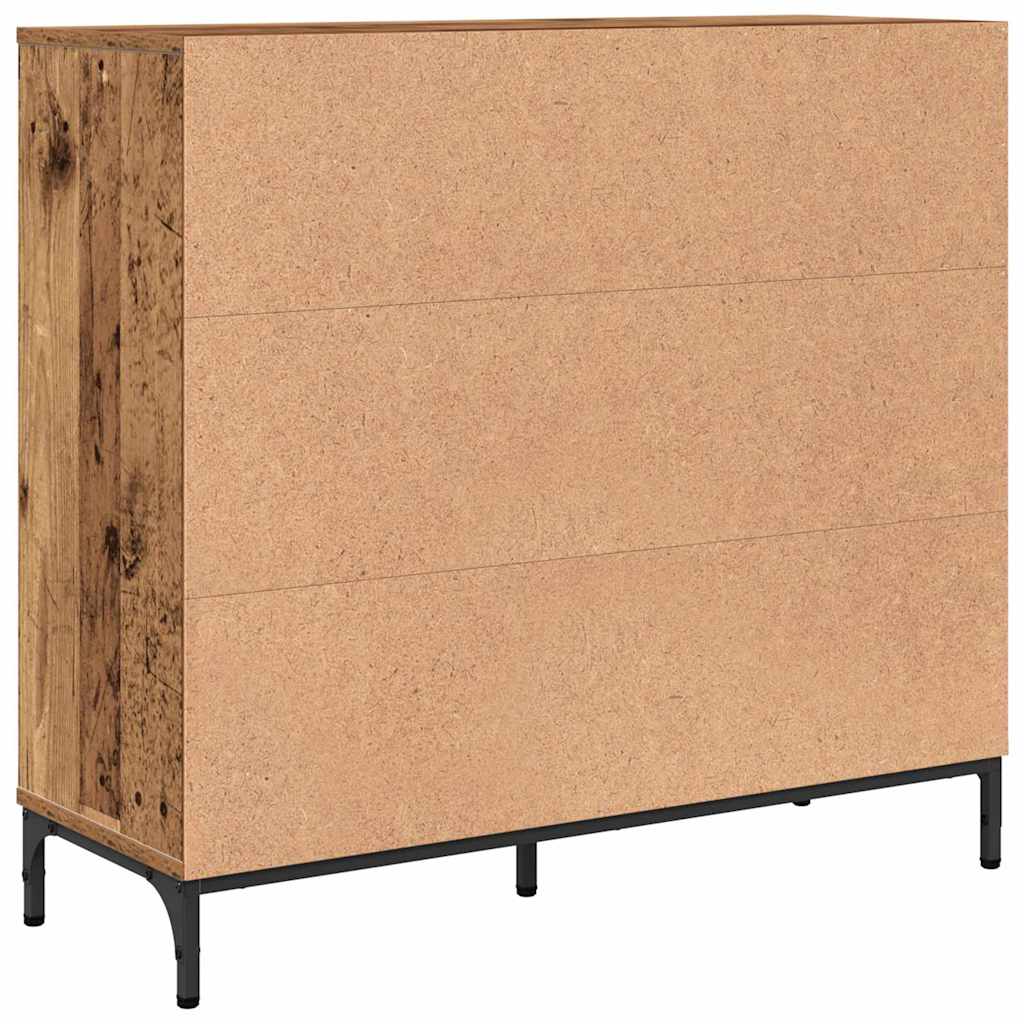 Sideboard Altholz 89,5 x 33 x 82 cm Holzwerkstoff