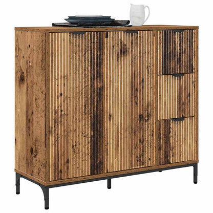 Sideboard Altholz 89,5 x 33 x 82 cm Holzwerkstoff