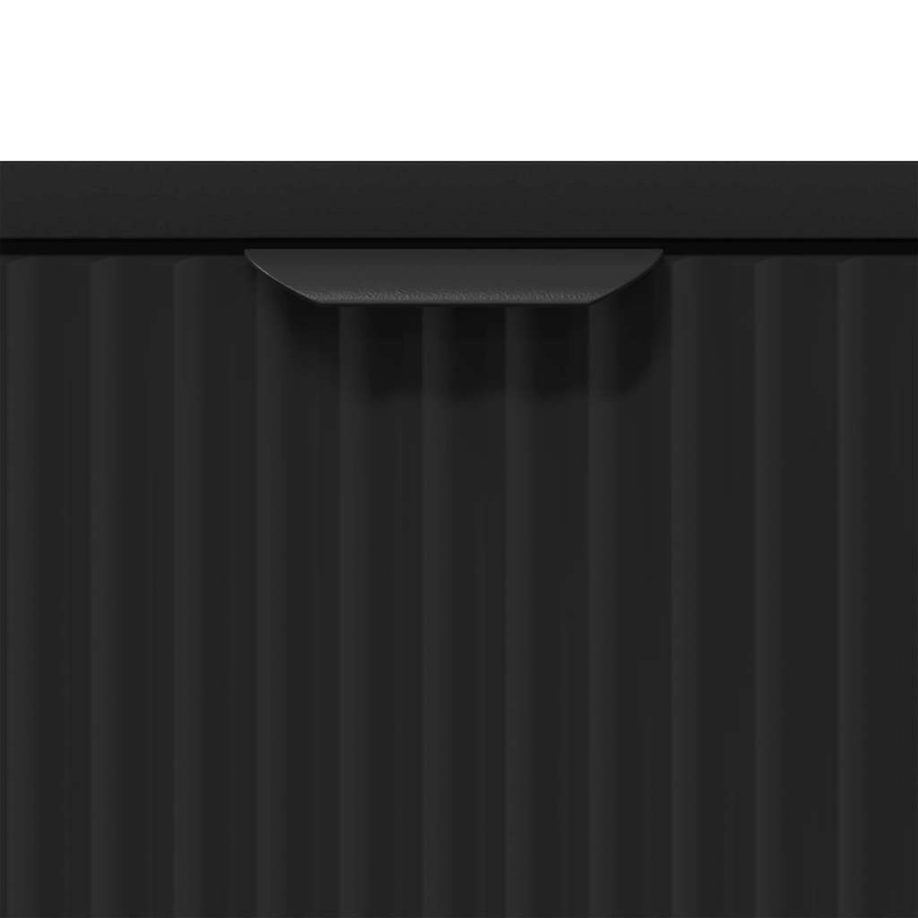 vidaXL Nachttisch Schwarz 63,5 x 36 x 61 cm Holzwerkstoff