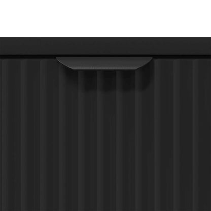 vidaXL Nachttisch Schwarz 63,5 x 36 x 61 cm Holzwerkstoff