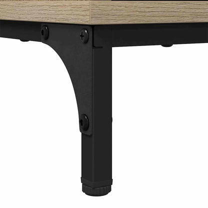 vidaXL Nachttisch Sonoma-Eiche 63,5 x 36 x 61 cm Holzwerkstoff