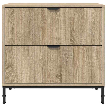 vidaXL Nachttisch Sonoma-Eiche 63,5 x 36 x 61 cm Holzwerkstoff