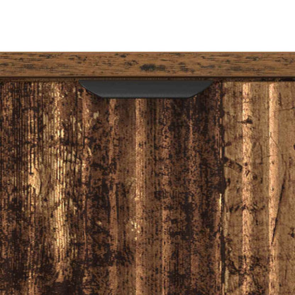 vidaXL Nachttisch Altholz 63,5 x 36 x 61 cm Holzwerkstoff