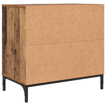 vidaXL Nachttisch Altholz 63,5 x 36 x 61 cm Holzwerkstoff