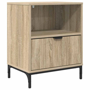 vidaXL Nachttisch Sonoma-Eiche 49 x 36 x 61 cm Holzwerkstoff