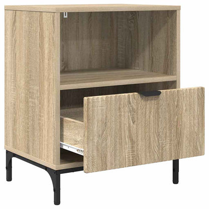 vidaXL Nachttisch Sonoma-Eiche 49 x 36 x 61 cm Holzwerkstoff