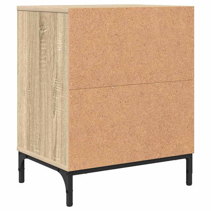 vidaXL Nachttisch Sonoma-Eiche 49 x 36 x 61 cm Holzwerkstoff