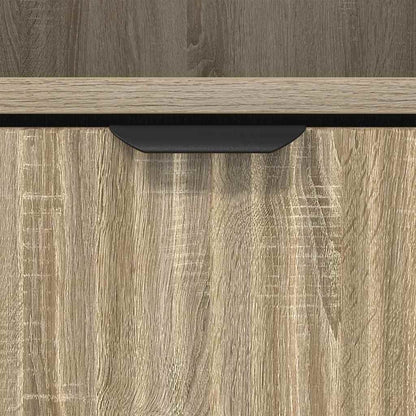 vidaXL Nachttisch 2 pcs Sonoma-Eiche 49 x 36 x 61 cm Holzwerkstoff