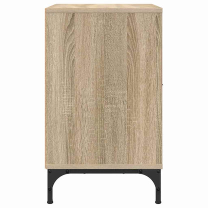 vidaXL Nachttisch 2 pcs Sonoma-Eiche 49 x 36 x 61 cm Holzwerkstoff