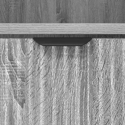 vidaXL Nachttisch Grau Sonoma 49 x 36 x 61 cm Holzwerkstoff