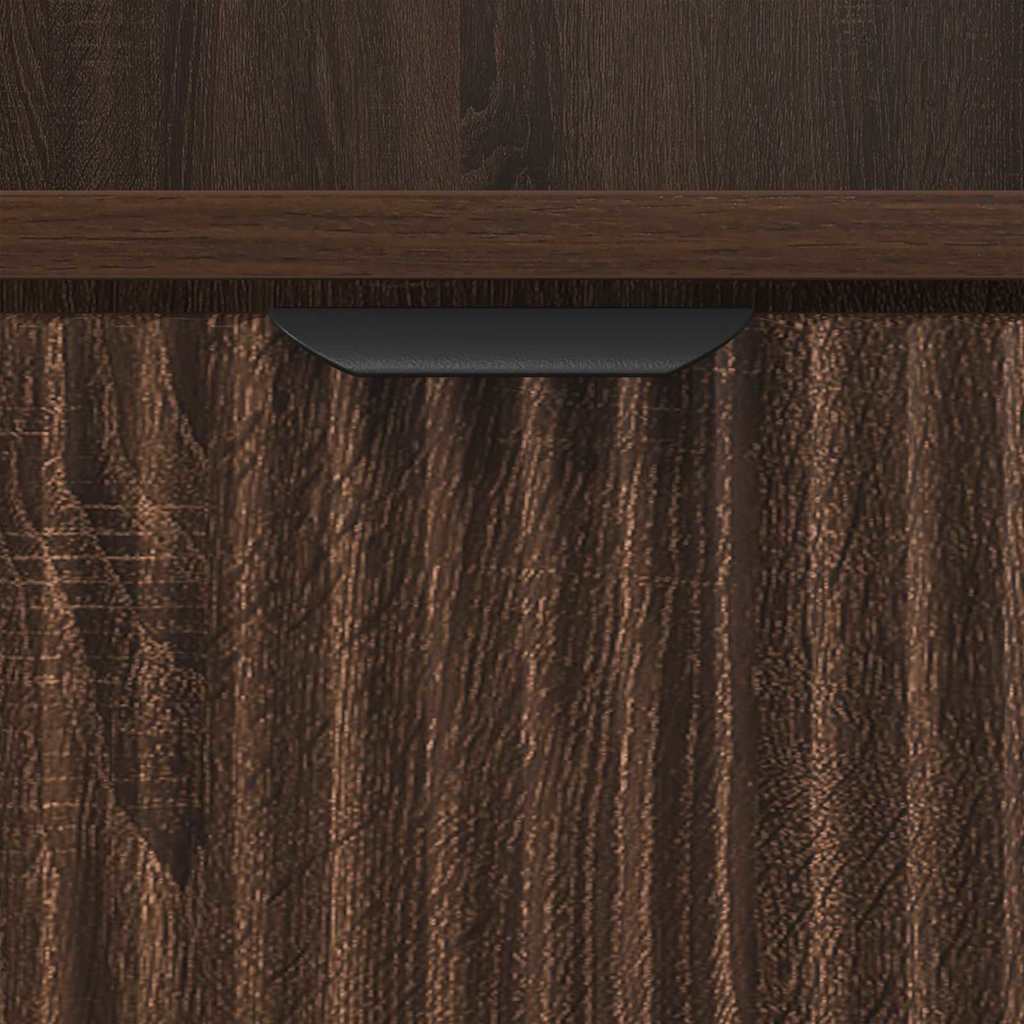vidaXL Nachttisch Braun Eichen-Optik 49 x 36 x 61 cm Holzwerkstoff