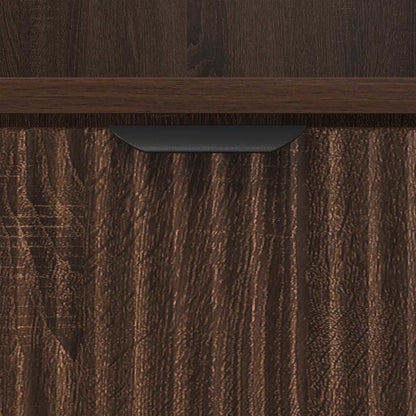 vidaXL Nachttisch Braun Eichen-Optik 49 x 36 x 61 cm Holzwerkstoff
