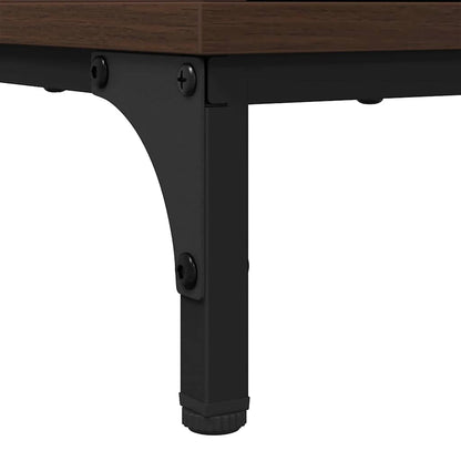 vidaXL Nachttisch Braun Eichen-Optik 49 x 36 x 61 cm Holzwerkstoff