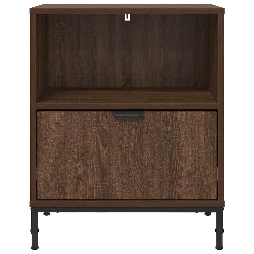 vidaXL Nachttisch Braun Eichen-Optik 49 x 36 x 61 cm Holzwerkstoff