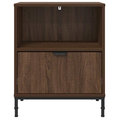 vidaXL Nachttisch Braun Eichen-Optik 49 x 36 x 61 cm Holzwerkstoff