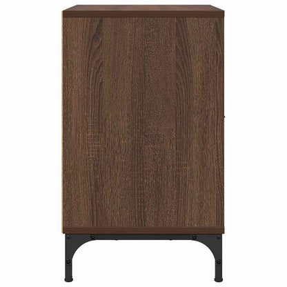 vidaXL Nachttisch Braun Eichen-Optik 49 x 36 x 61 cm Holzwerkstoff