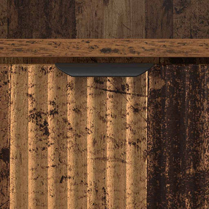 vidaXL Nachttisch mit Schubladen Altholz 49 x 36 x 61 cm Holzwerkstoff