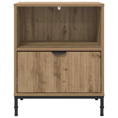 vidaXL Nachttisch Artisan-Eiche 49 x 36 x 61 cm Holzwerkstoff